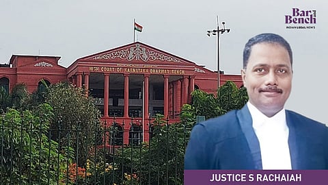 Justice S Rachaiah, Karnataka HC-Dharwad Bench