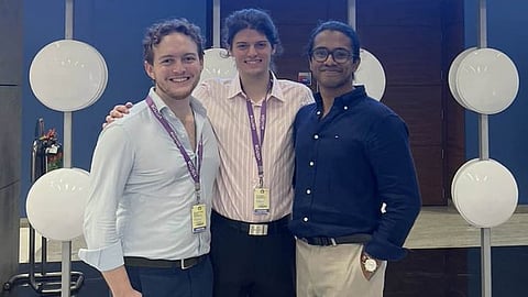 Ben, Em, and Hemanth, the founders of jhana