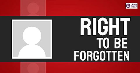 Right to be Forgotten