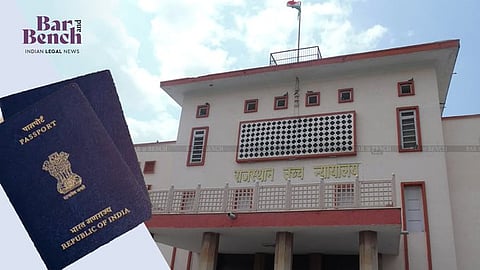 Passport with Jaipur Bench of Rajasthan High Court
