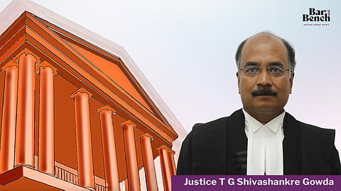 ಪ್ರಕರಣದ ಮೆರಿಟ್‌ ಮೂಲಕ ನ್ಯಾಯಮೂರ್ತಿಯವರನ್ನು ಸಂತುಷ್ಟಗೊಳಿಸಿ, ಏರಿದ ಧ್ವನಿಯಿಂದಲ್ಲ: ನ್ಯಾ. ಟಿ ಜಿ ಶಿವಶಂಕರೇಗೌಡ