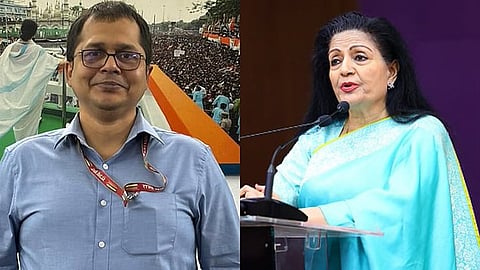 Saket Gokhale, Lakshmi Puri
