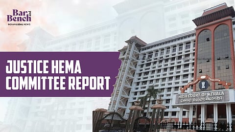 Kerala High Court with Justice Hema Committee Report
