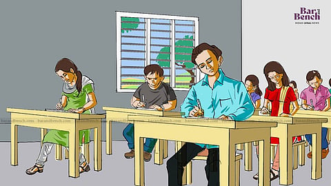 Students exam