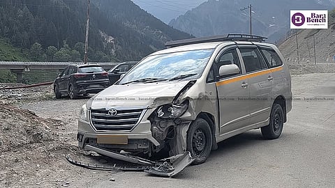 Motor vehicle accident