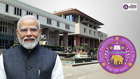Narendra Modi, Delhi University & Delhi High Court
