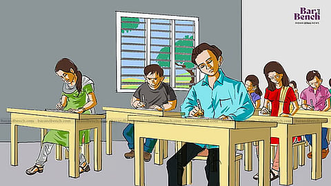 Students exam
