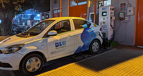 BluSmart Electric vehicle