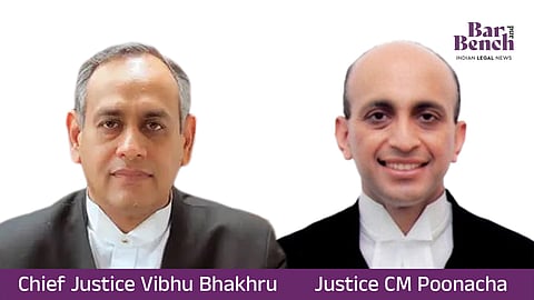 Chief Justice Vibhu Bhakhru & Justice CM Poonacha