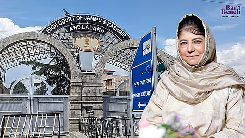 Mehbooba Mufti, J&K High Court - Srinagar WingFacebook