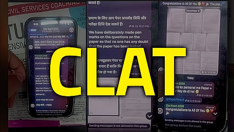 CLAT 2026 paper leak
