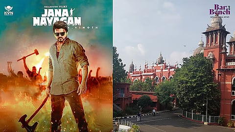 Jana Nayagan movie poster, Madras High Court