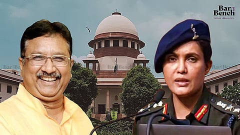 BJP leader Vijay Shah, Colonel Sofiya Qureshi and Supreme Court
