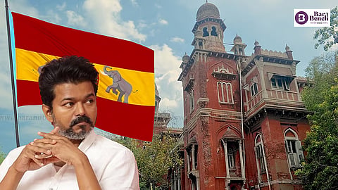 Madras High Court, TVK flag, Vijay
