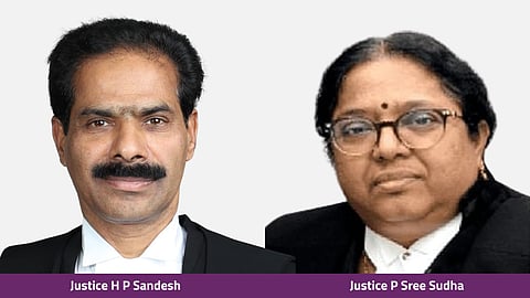 Justices H P Sandesh & P Sree Sudha