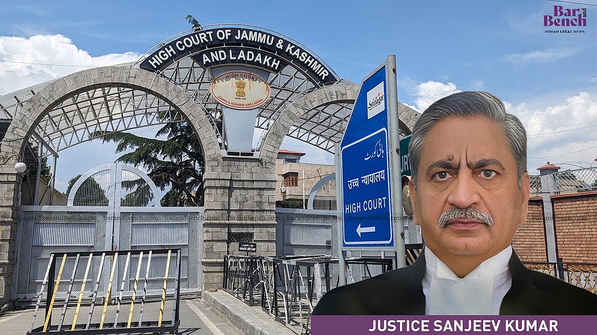 Justice Sanjeev Kumar Appointed Acting Chief Justice of Jammu and Kashmir HC