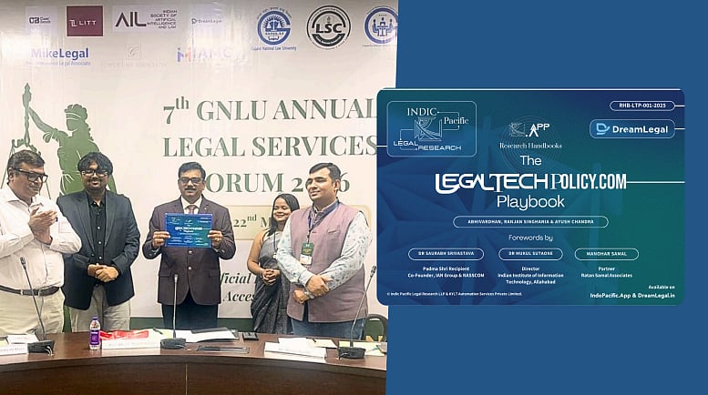 Legal Tech Policy Playbook launched at GNLU