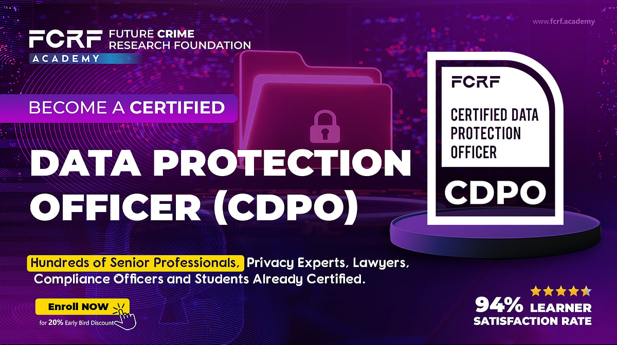 Master DPDP Act and Data Privacy with FCRF’s Data Protection Officer ...