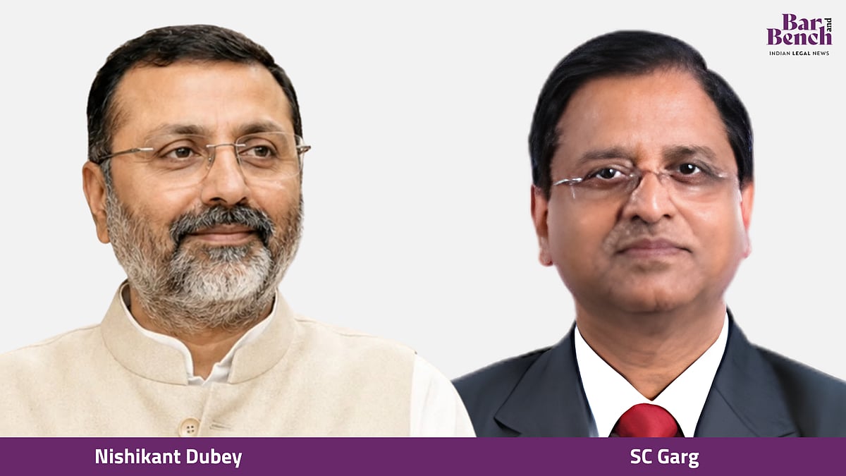 BJP's Dubey files ₹2 crore defamation suit against ex-bureaucrat Garg