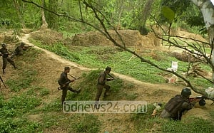 থানচিতে গোলাগুলি: আটক আরও ২