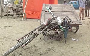 মধুপুরে বাসের ধাক্কায় মা-ছেলে নিহত