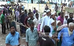 মেহেন্দিগঞ্জে আ. লীগ প্রার্থীর ভোট বর্জন