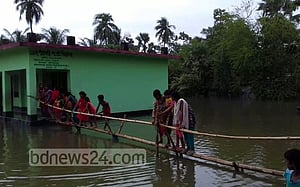 ভবদহ সংকটে বন্ধ ৩০২ শিক্ষা প্রতিষ্ঠান