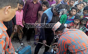 ভোলায় লঞ্চের ধাক্কায় কার্গো ডুবে নিখোঁজ ১