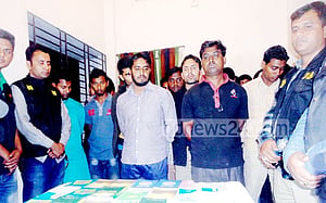 কুষ্টিয়ায় বোমাসহ জামায়াত-শিবিরের ৬৫ জন আটক