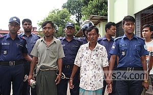 সীমান্তে গোলাগুলি: আটক ৩ জন রিমান্ডে