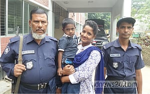 লক্ষ্মীপুরে অপহৃত শিশু সিলেটে উদ্ধার