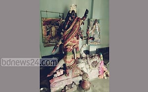 কসবায় কালী প্রতিমা ভাংচুর