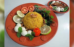 ভিন্ন স্বাদের পোলাও ও রোস্ট