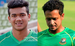 আত্মবিশ্বাস নিয়ে অস্ট্রেলিয়ার পথে সানি-তাসকিন