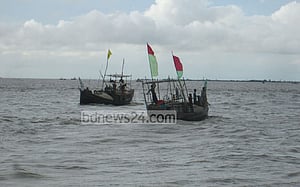 মেঘনা থেকে অপহৃত জেলেদের ৯ জন উদ্ধার