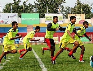 ভারতে সুব্রত কাপে চ্যাম্পিয়ন বিকেএসপি