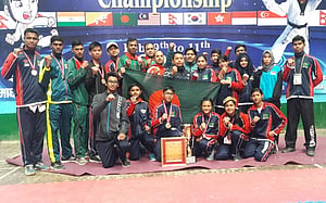 নেপালের তায়কোয়ান্দোয় ৪টি সোনা বাংলাদেশের