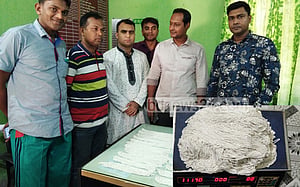 সাতক্ষীরা সীমান্তে ১১ কেজি রুপা উদ্ধার