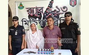নীলফামারীতে শাটারগানসহ স্বামী-স্ত্রী আটক