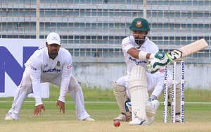লিটনের ডাবল সেঞ্চুরিতে রংপুরের জবাব