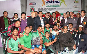 জাতীয় কুস্তিতে সেরা বাংলাদেশ আনসার