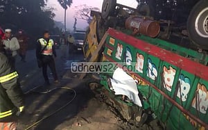 লক্ষ্মীপুরের সড়কে ঝরলো ৭ জনের প্রাণ