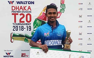তানজিদের ব্যাটে জয়ে শুরু নবাগত উত্তরার