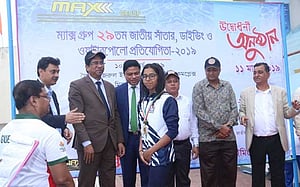 জাতীয় সাঁতারে দ্বিতীয় দিনে জুয়েল-জুনাইনার সঙ্গে আসিফের রেকর্ড