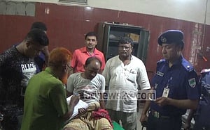 ঝিনাইদহে পুলিশের গুলিতে মাদকের আসামি আহত