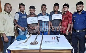 শ্রীমঙ্গলে ‘আন্তঃজেলা ডাকাত দলের’ তিন সদস্য গ্রেপ্তার