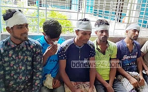 হবিগঞ্জে দখল নিয়ে সংঘর্ষে আহত ৪০