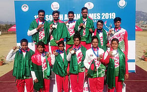 ছয় ডিসিপ্লিনে সোনার হাসিতে শেষ বাংলাদেশের