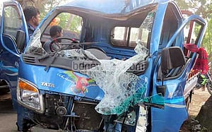 গাছে পিকআপের ধাক্কায় ফরিদপুরে একজন নিহত