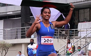 ২০০ মিটারে শিরিনের রেকর্ড